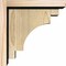 Ekena Millwork Mediterranean Rough Sawn Corbel w/Backplate, Douglas Fir, 6"W x 10"D x 10"H COR06X10X10MED01RDF - alternate 3